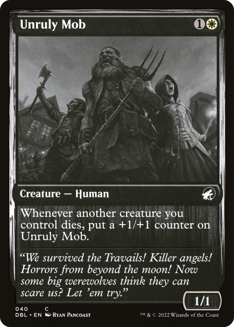 Unruly Mob [Innistrad: Double Feature] | Grognard Games