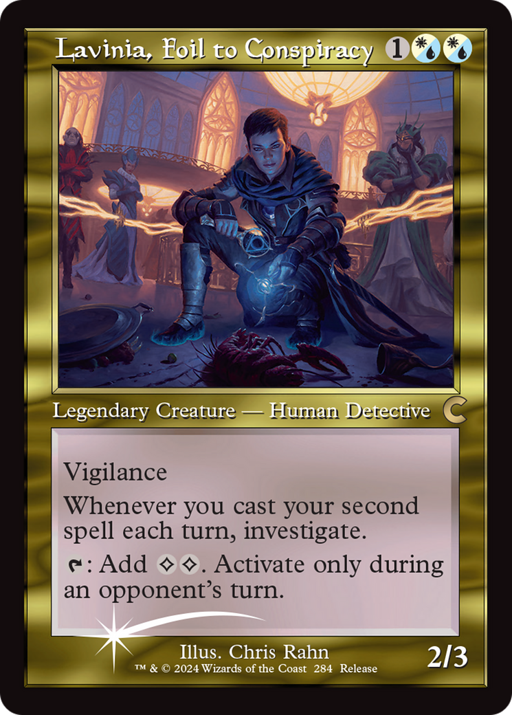 Lavinia, Foil to Conspiracy (Retro) [Ravnica: Clue Edition] | Grognard Games