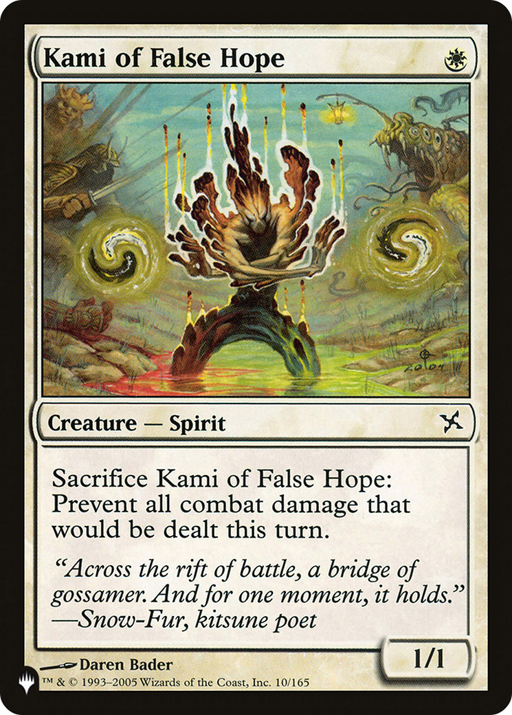 Kami of False Hope [The List Reprints] | Grognard Games