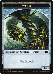 Wurm (032/036) // Goat Double-sided Token [Commander 2014 Tokens] | Grognard Games