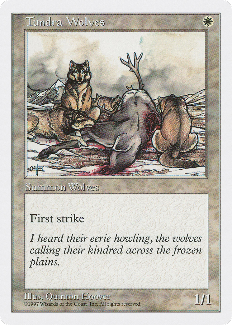 Tundra Wolves [Fifth Edition] | Grognard Games