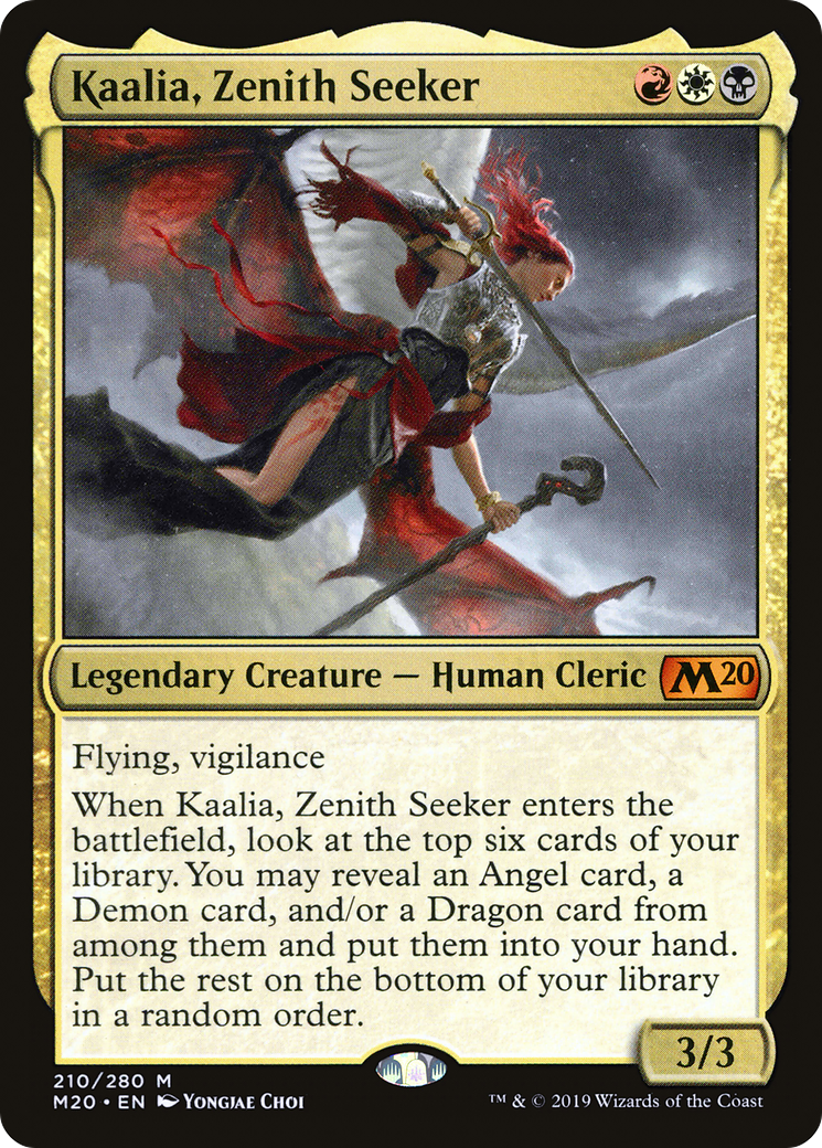 Kaalia, Zenith Seeker [Core Set 2020] | Grognard Games
