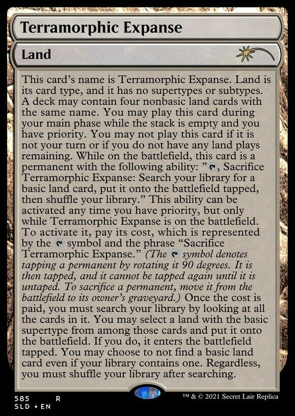 Terramorphic Expanse (Full Text) [Secret Lair Drop Promos] | Grognard Games