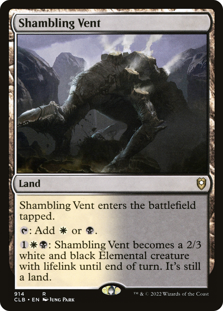 Shambling Vent [Commander Legends: Battle for Baldur's Gate] | Grognard Games