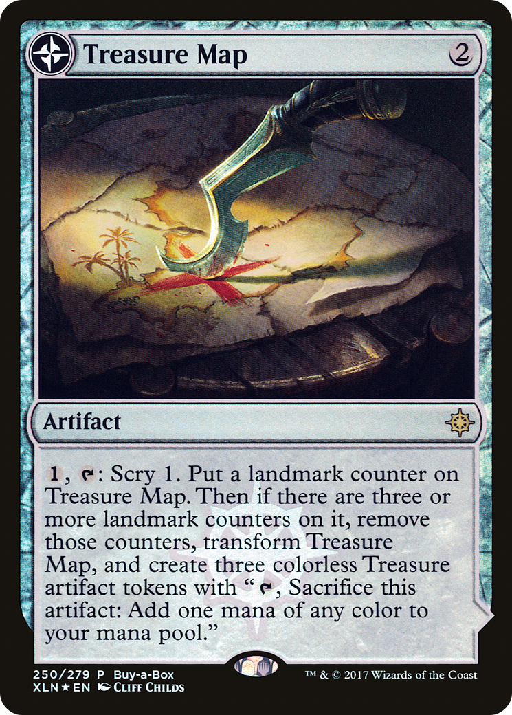 Treasure Map // Treasure Cove (Buy-A-Box) [Ixalan Treasure Chest] | Grognard Games