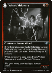 Voltaic Visionary // Volt-Charged Berserker [Innistrad: Double Feature] | Grognard Games