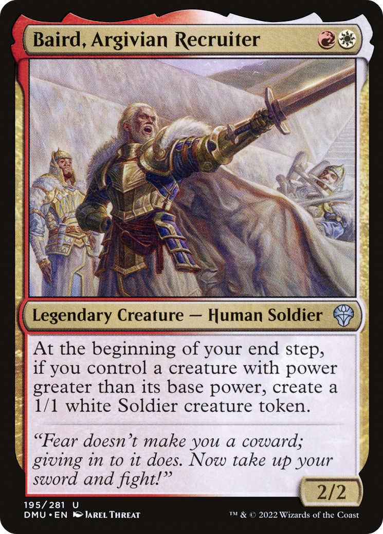 Baird, Argivian Recruiter [Dominaria United] | Grognard Games