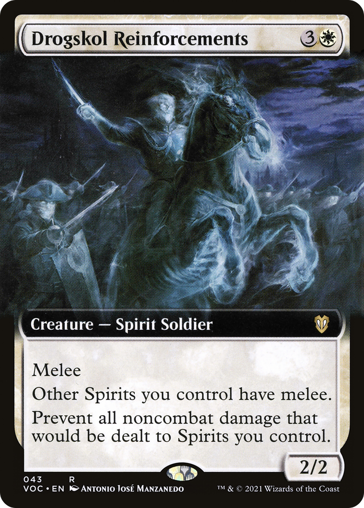 Drogskol Reinforcements (Extended) [Innistrad: Crimson Vow Commander] | Grognard Games