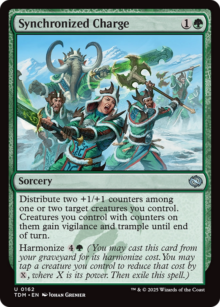 Synchronized Charge [Tarkir: Dragonstorm] | Grognard Games