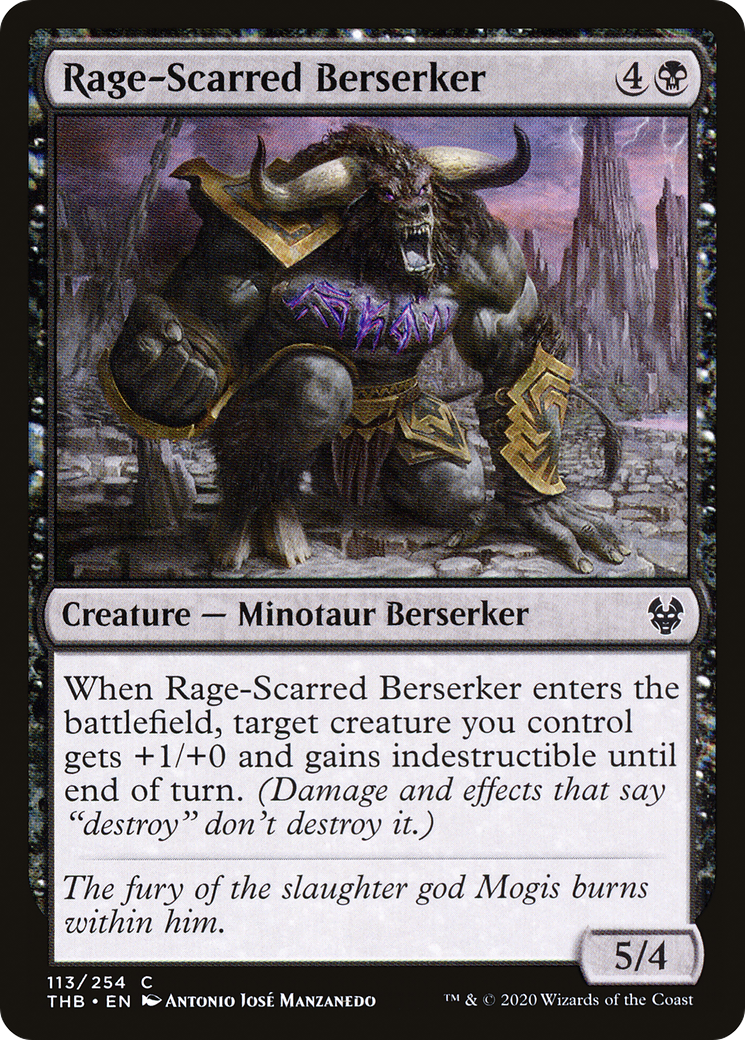 Rage-Scarred Berserker [Theros Beyond Death] | Grognard Games