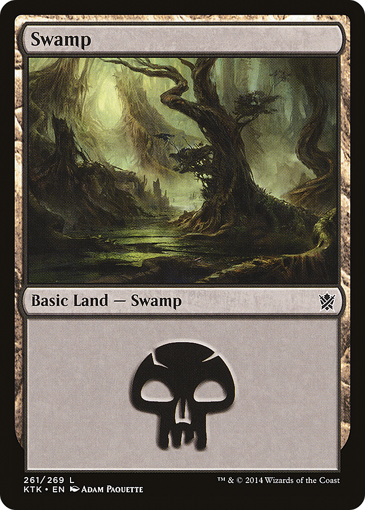 Swamp (261) [Khans of Tarkir] | Grognard Games