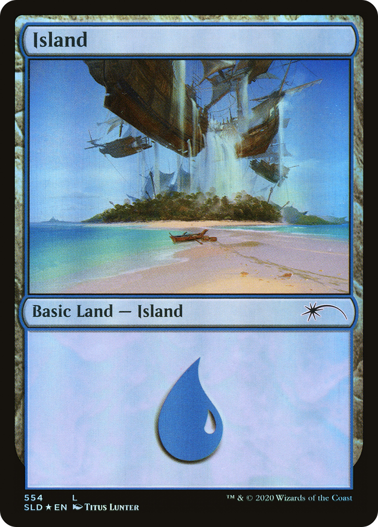 Island (Pirates) (554) [Secret Lair Drop Promos] | Grognard Games
