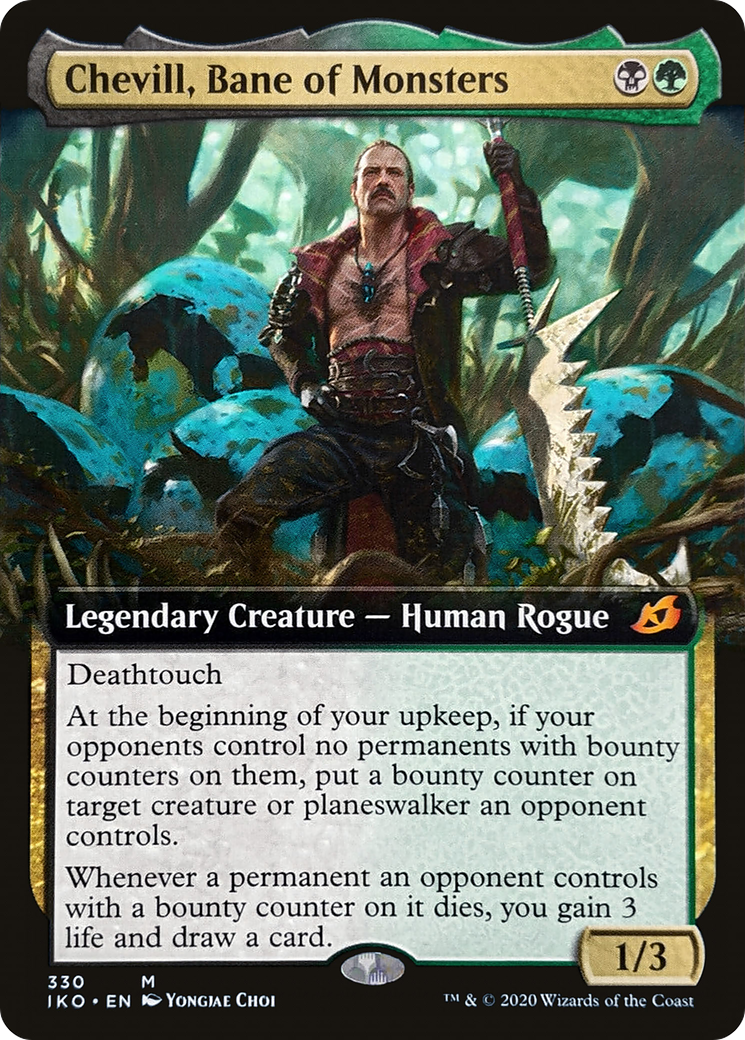 Chevill, Bane of Monsters (Extended Art) [Ikoria: Lair of Behemoths] | Grognard Games