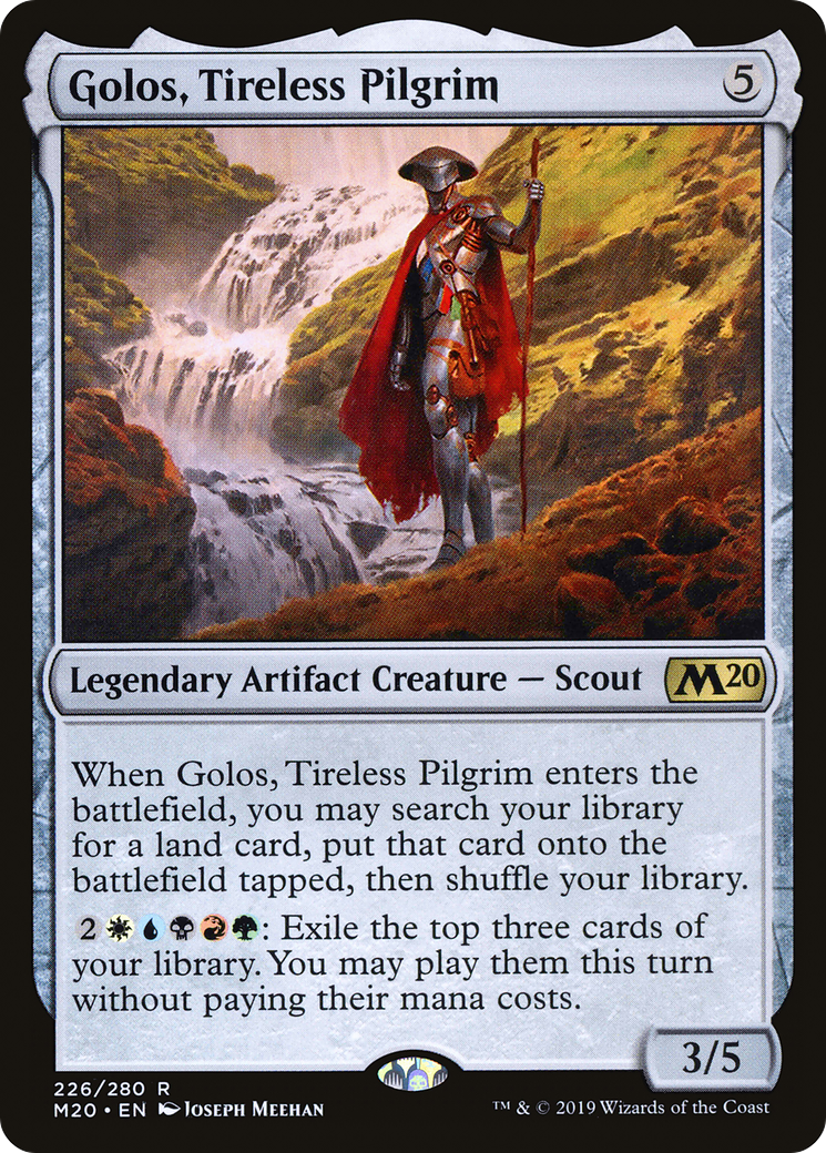 Golos, Tireless Pilgrim [Core Set 2020] | Grognard Games