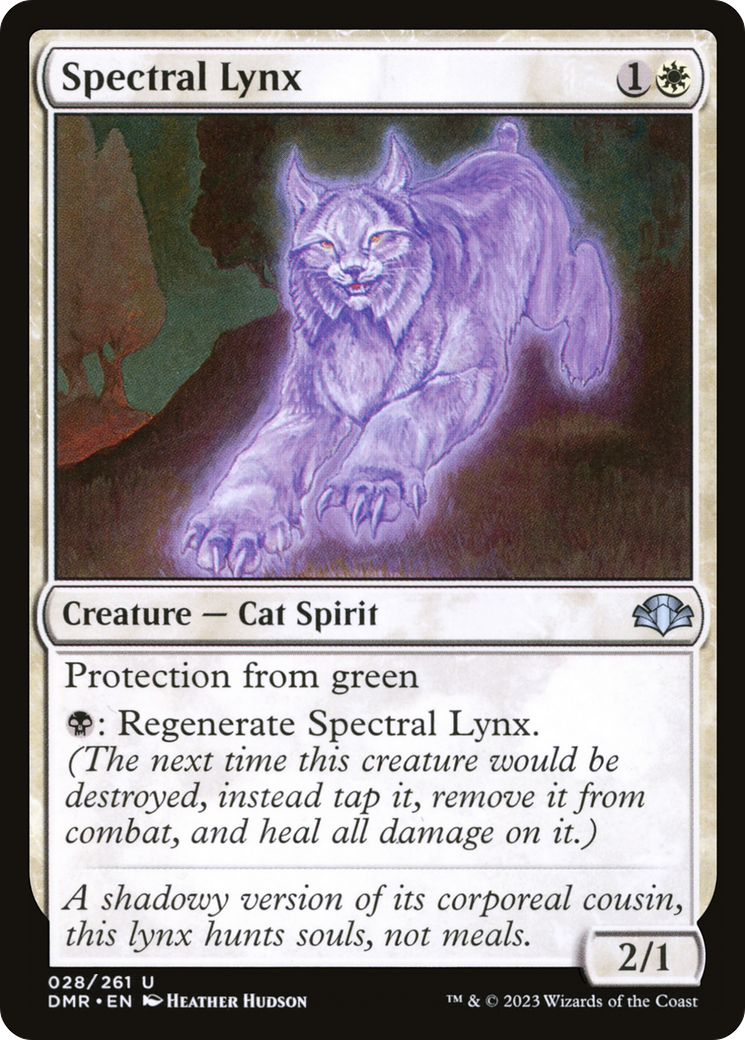 Spectral Lynx [Dominaria Remastered] | Grognard Games