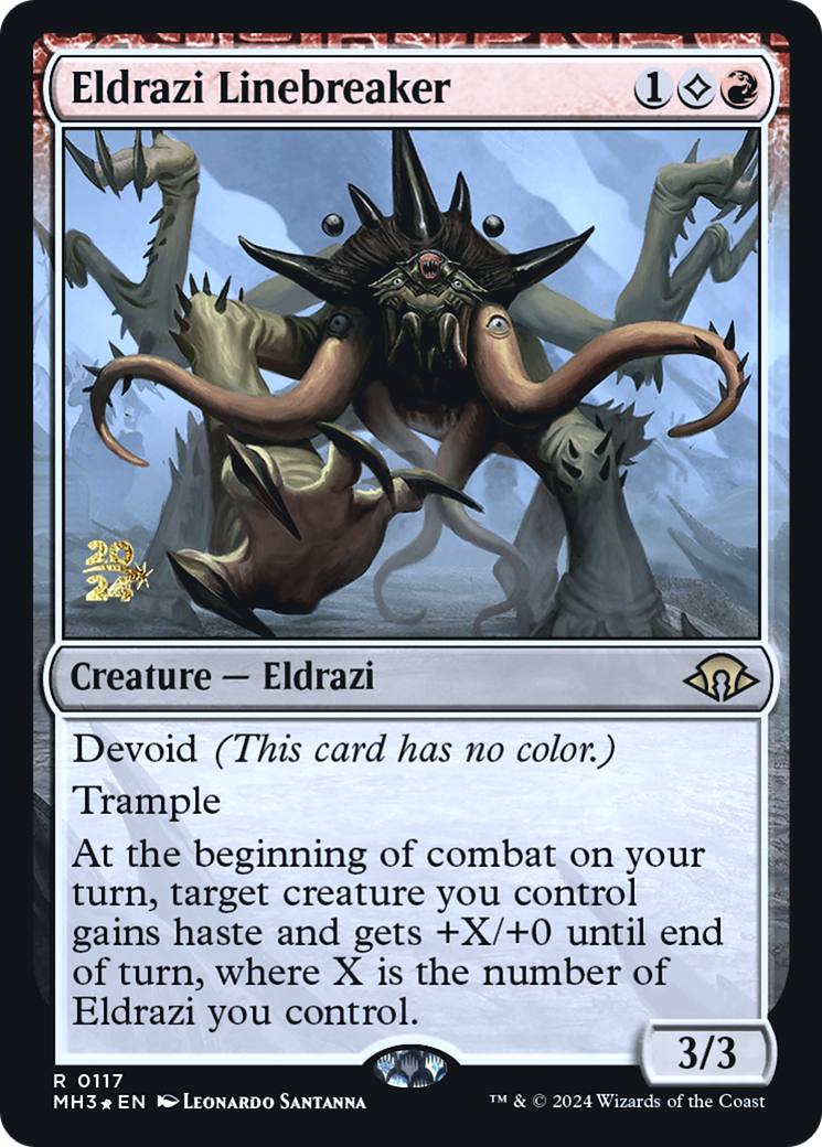 Eldrazi Linebreaker [Modern Horizons 3 Prerelease Promos] | Grognard Games