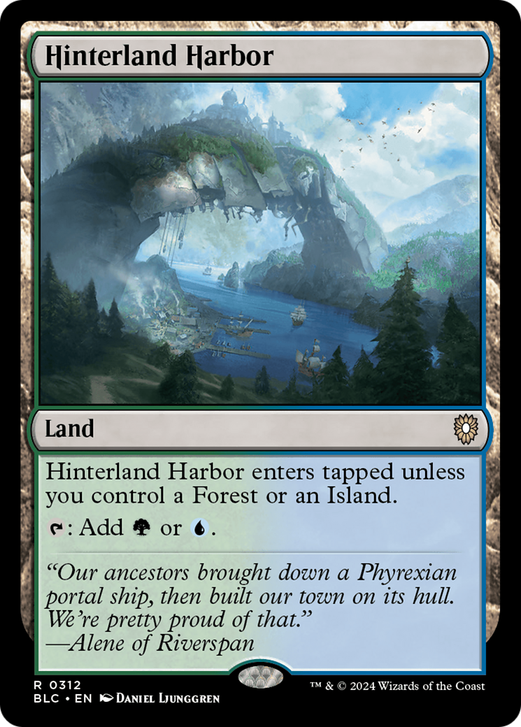 Hinterland Harbor [Bloomburrow Commander] | Grognard Games
