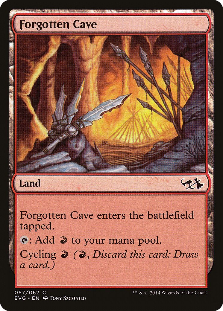 Forgotten Cave (Elves vs. Goblins) [Duel Decks Anthology] | Grognard Games