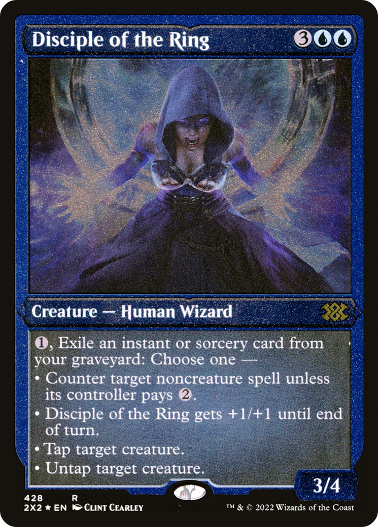 Disciple of the Ring (Foil Etched) (2X2-428) - Double Masters 2022 Foil | Grognard Games