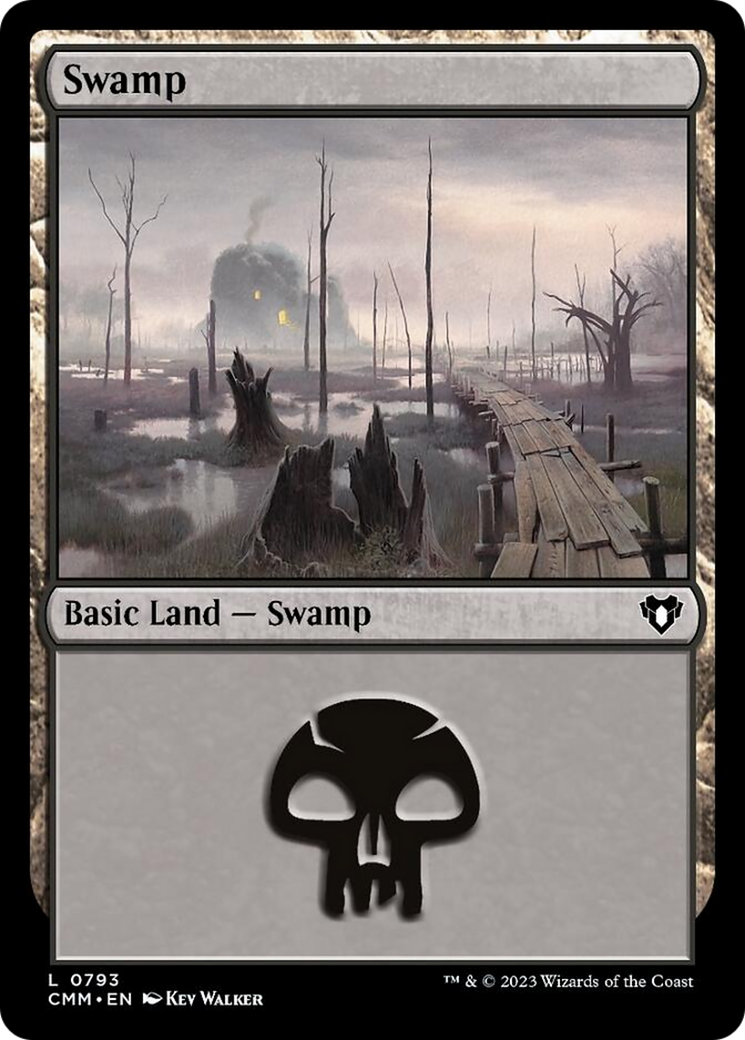 Swamp (793) [Commander Masters] | Grognard Games