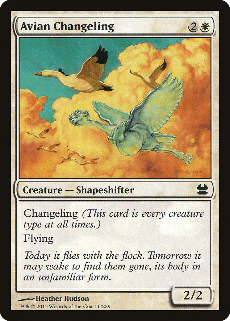 Avian Changeling [Modern Masters] | Grognard Games