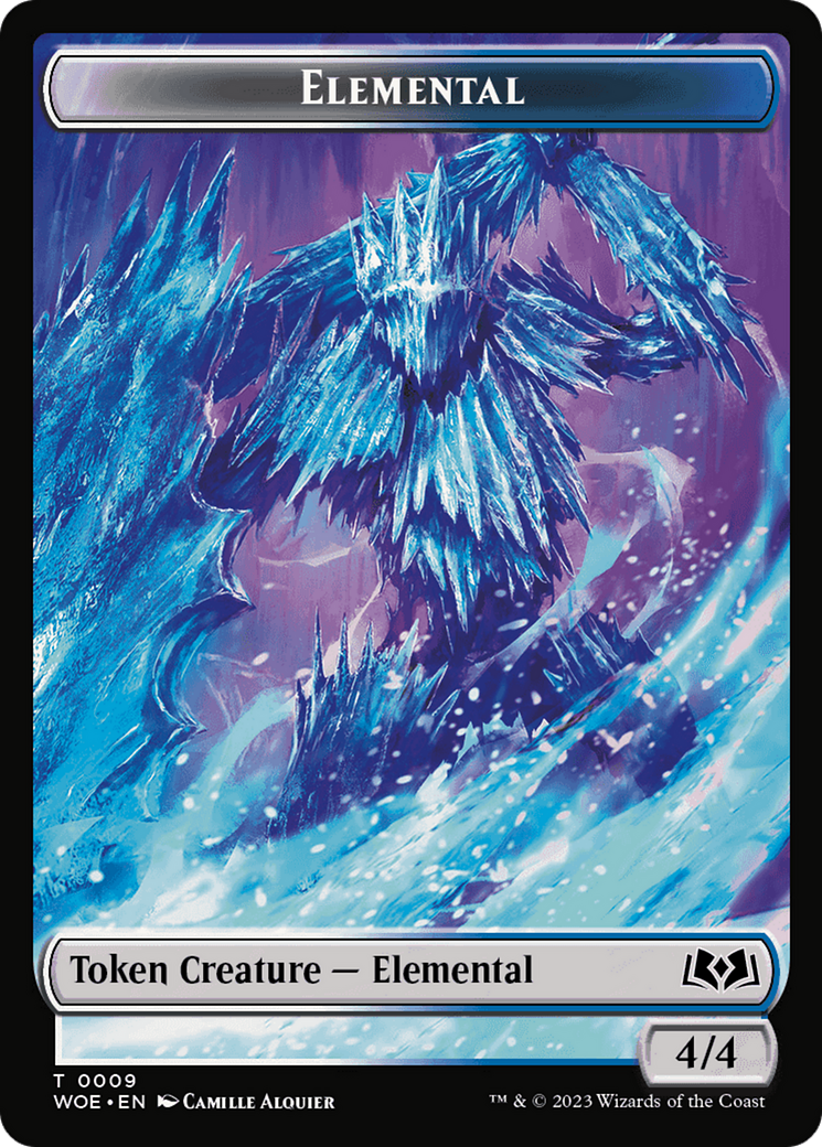 Elemental Token [Wilds of Eldraine Tokens] | Grognard Games