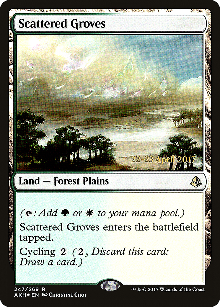 Scattered Groves  [Amonkhet Prerelease Promos] | Grognard Games