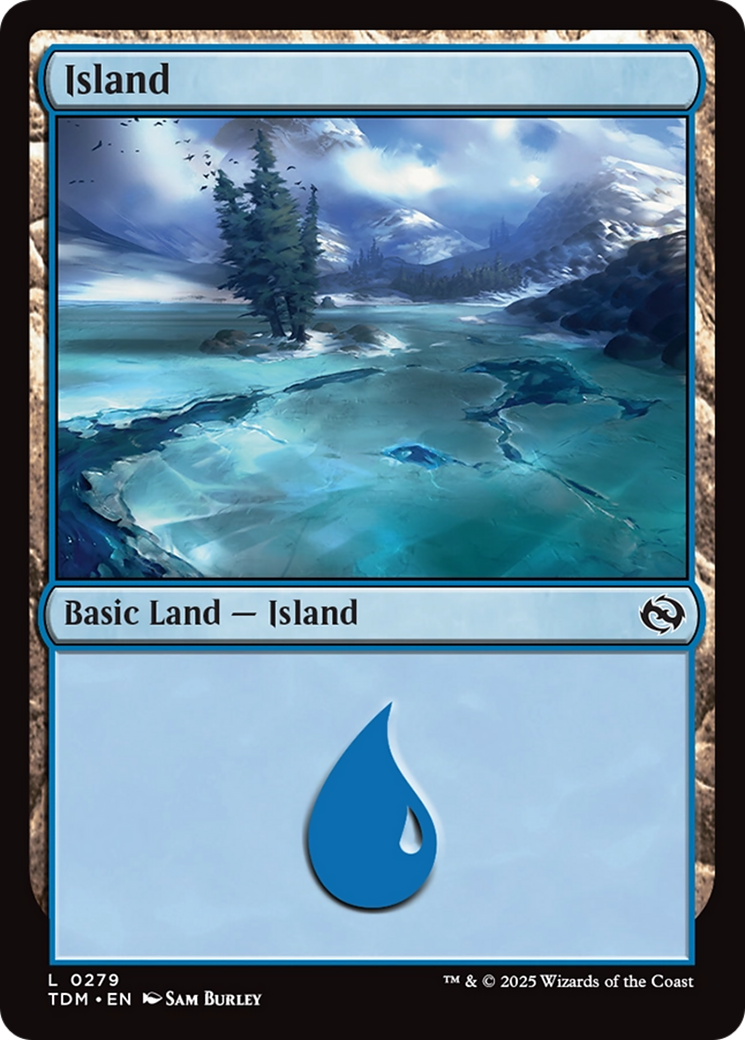 Island (0279) [Tarkir: Dragonstorm] | Grognard Games