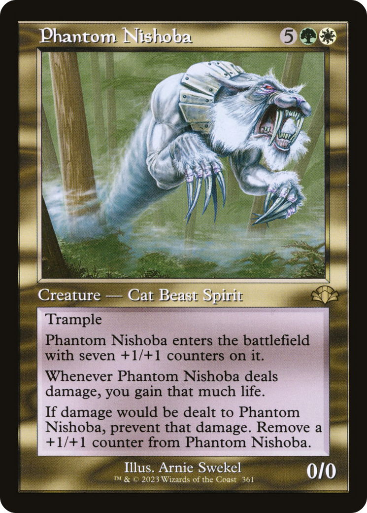 Phantom Nishoba (Retro) [Dominaria Remastered] | Grognard Games