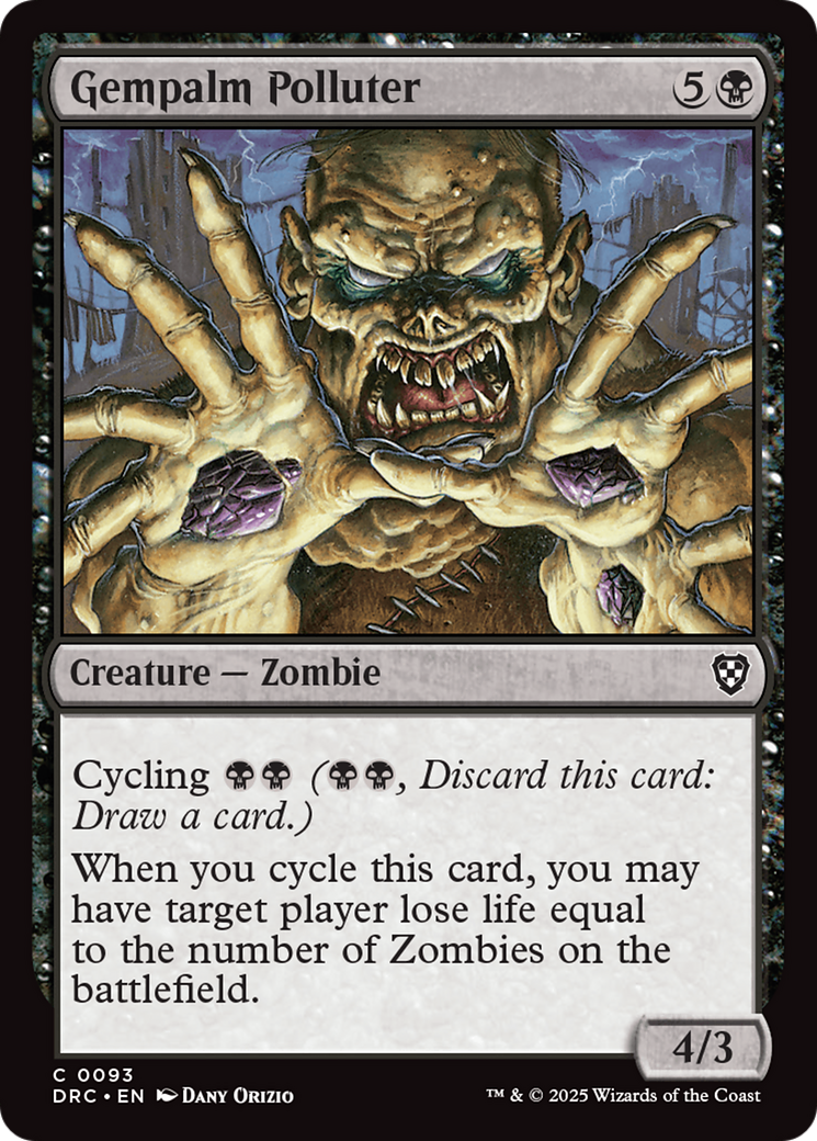 Gempalm Polluter [Aetherdrift Commander] | Grognard Games
