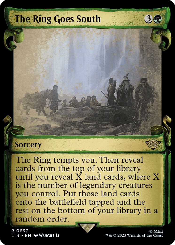 The Ring Goes South [The Lord of the Rings: Tales of Middle-Earth Showcase Scrolls] | Grognard Games