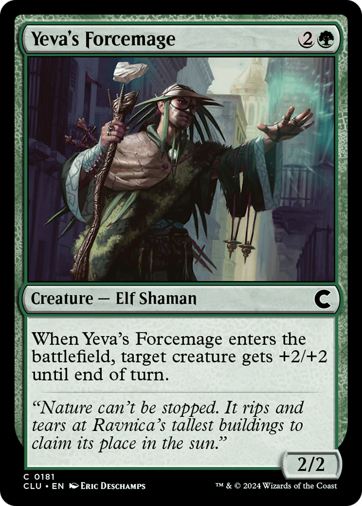 Yeva's Forcemage [Ravnica: Clue Edition] | Grognard Games