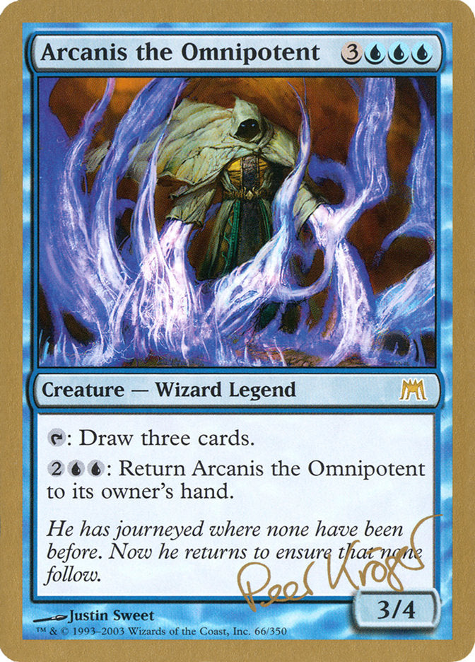 Arcanis the Omnipotent (Peer Kroger) [World Championship Decks 2003] | Grognard Games