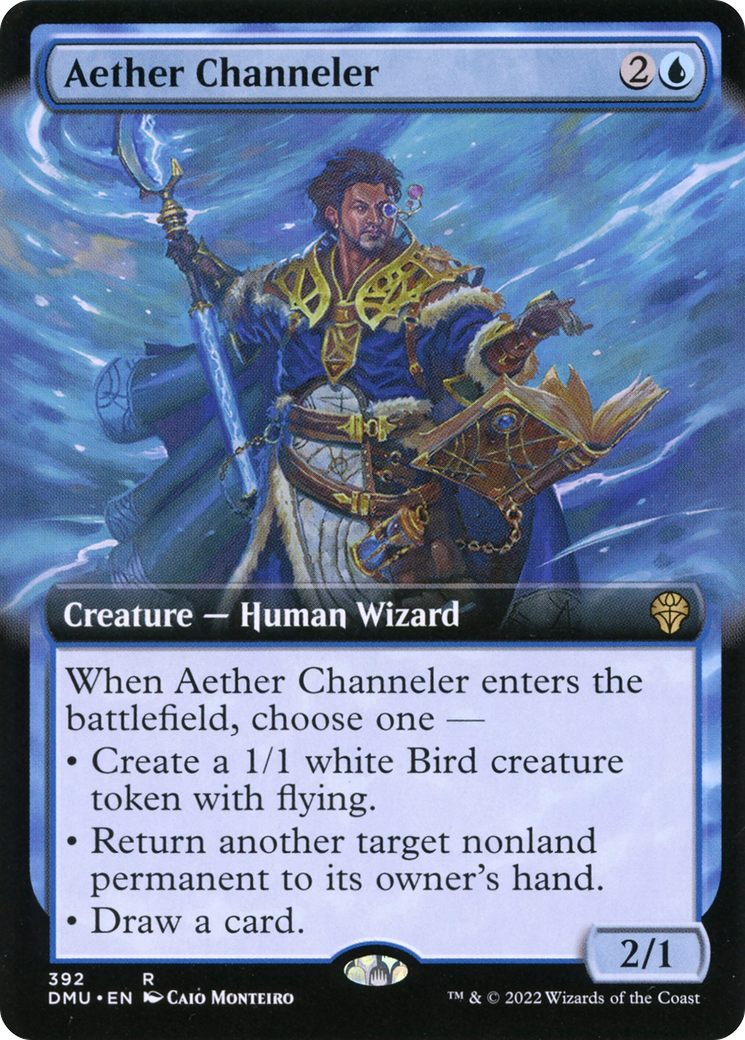 Aether Channeler (Extended Art) [Dominaria United] | Grognard Games