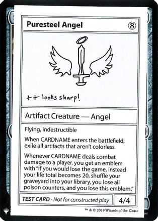 Puresteel Angel (CMB1-) - Mystery Booster: Convention Edition Exclusives | Grognard Games