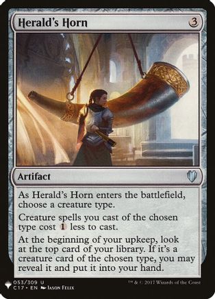 Herald's Horn (LIST-053) - The List Reprints | Grognard Games