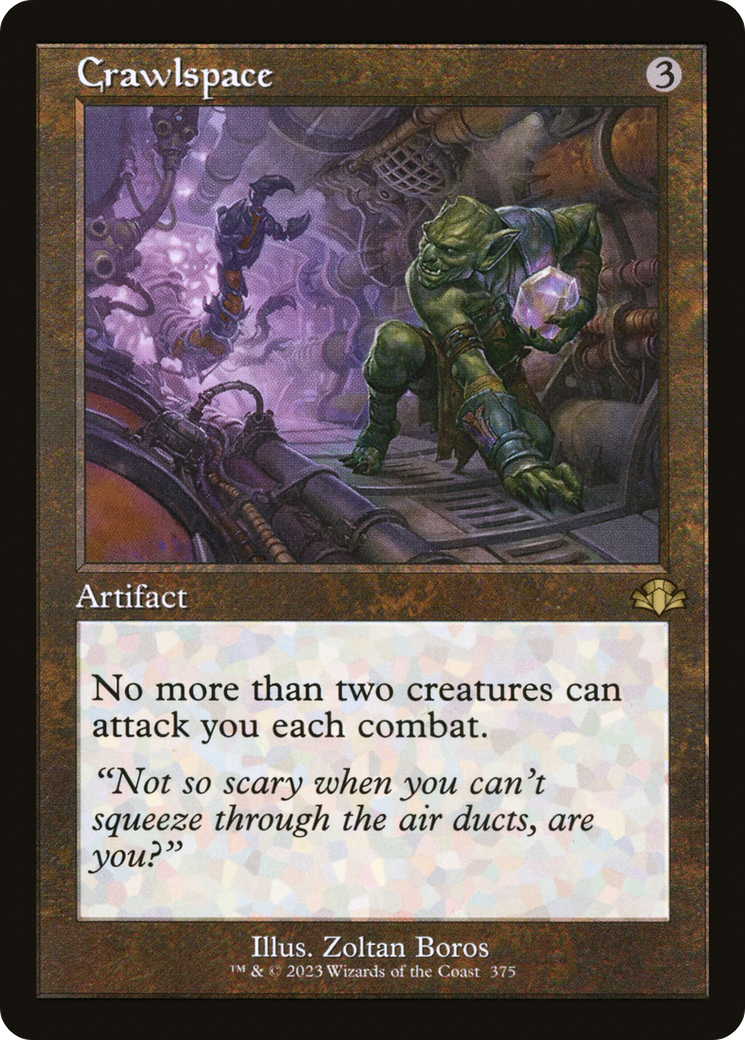 Crawlspace (Retro) [Dominaria Remastered] | Grognard Games
