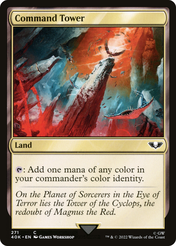 Command Tower (271) [Universes Beyond: Warhammer 40,000] | Grognard Games