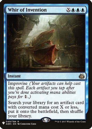 Whir of Invention (LIST-049) - The List Reprints | Grognard Games