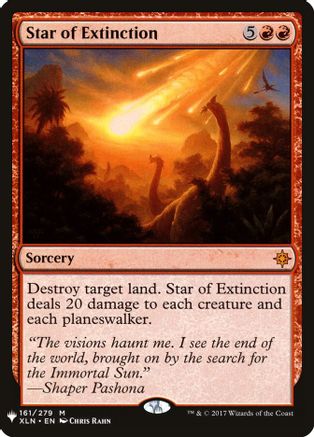 Star of Extinction (LIST-161) - The List Reprints | Grognard Games