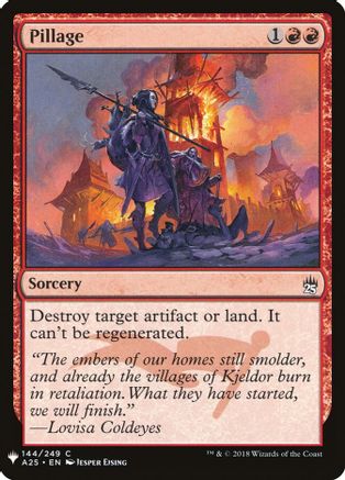 Pillage (LIST-144) - The List Reprints | Grognard Games