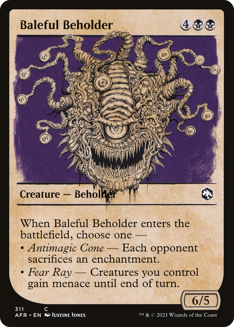 Baleful Beholder (Showcase) [Dungeons & Dragons: Adventures in the Forgotten Realms] | Grognard Games