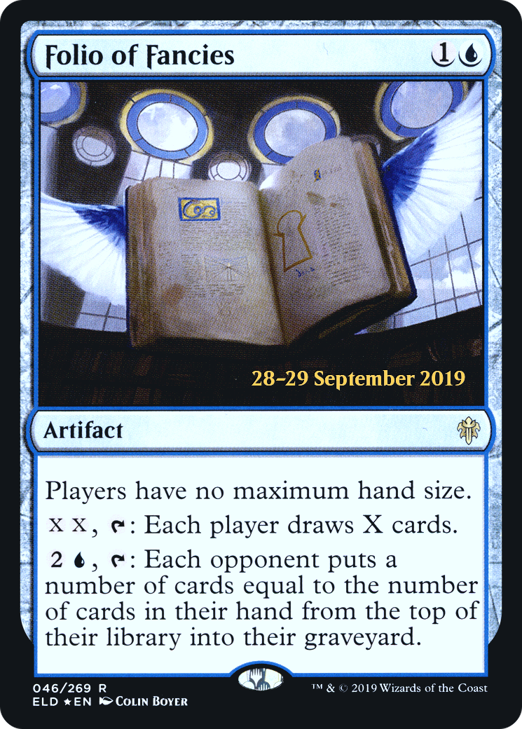 Folio of Fancies  [Throne of Eldraine Prerelease Promos] | Grognard Games