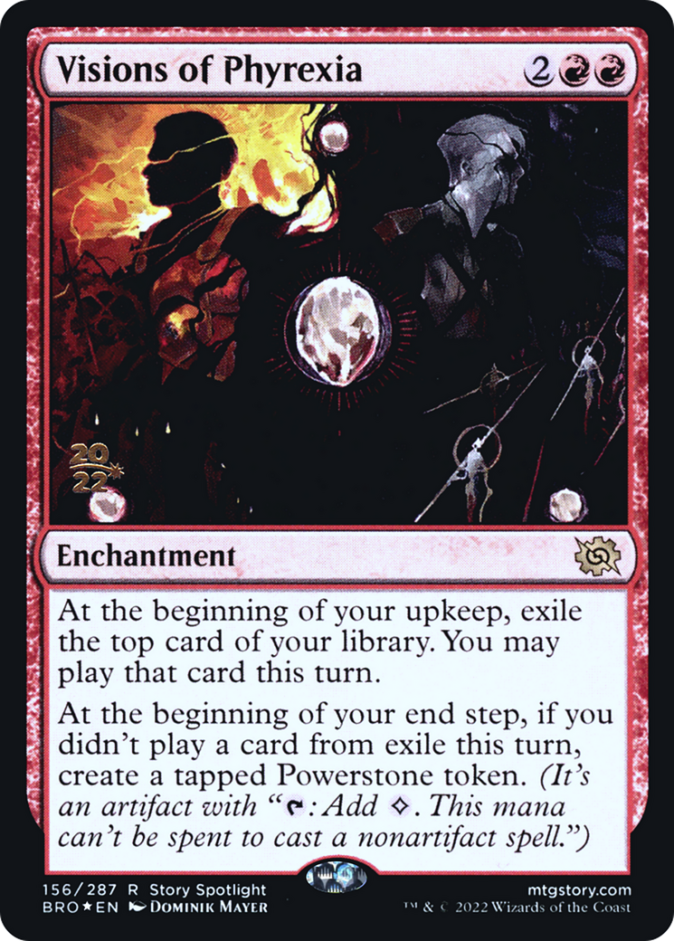 Visions of Phyrexia [The Brothers' War: Prerelease Promos] | Grognard Games