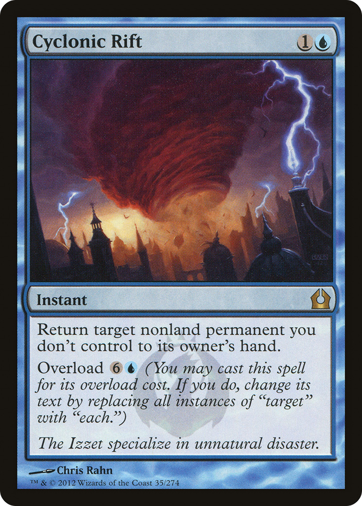 Cyclonic Rift [Return to Ravnica] | Grognard Games