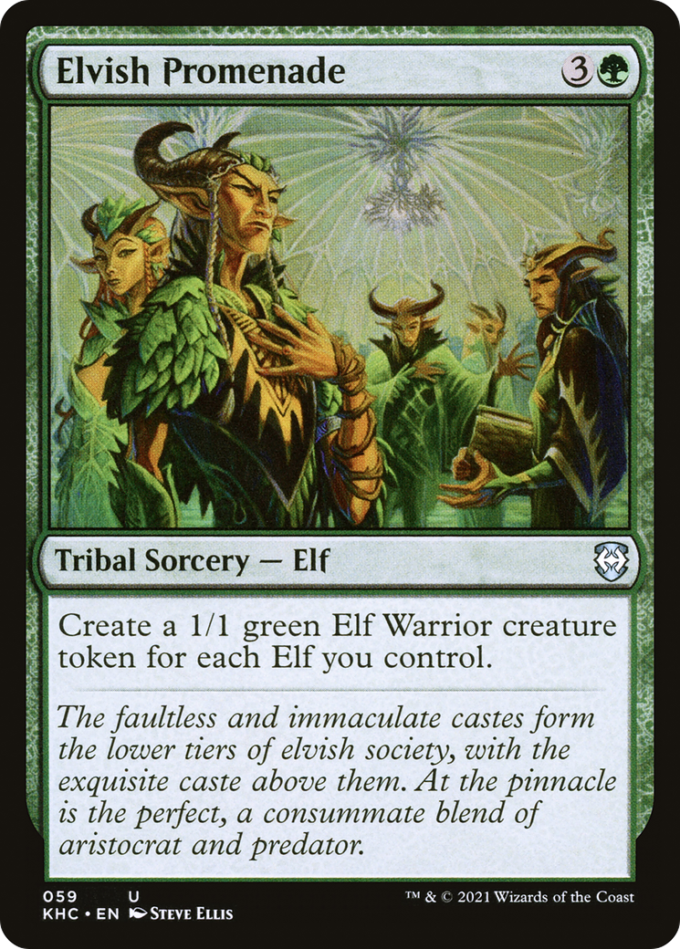 Elvish Promenade [Kaldheim Commander] | Grognard Games
