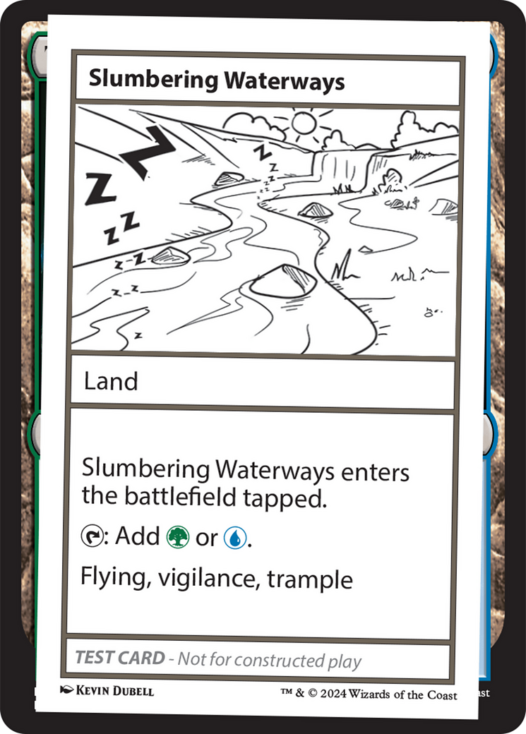 Slumbering Waterways [Mystery Booster 2 Playtest Cards] | Grognard Games