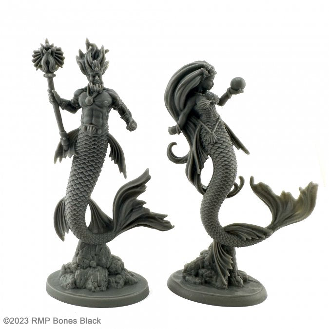 Bones 20629 MERMAID KING AND QUEEN | Grognard Games