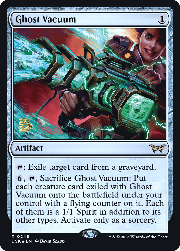 Ghost Vacuum [Duskmourn: House of Horror Prerelease Promos] | Grognard Games