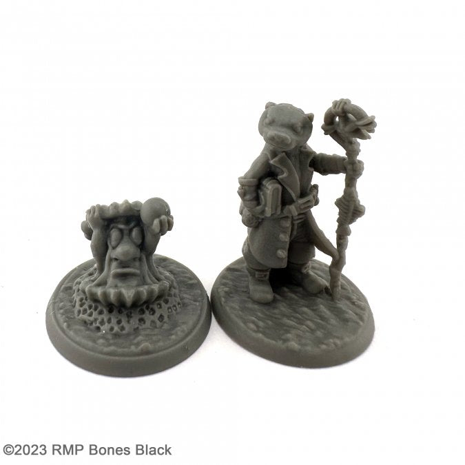 Bones 20744 OTTERFOLK MAGE AND FAMILIAR | Grognard Games